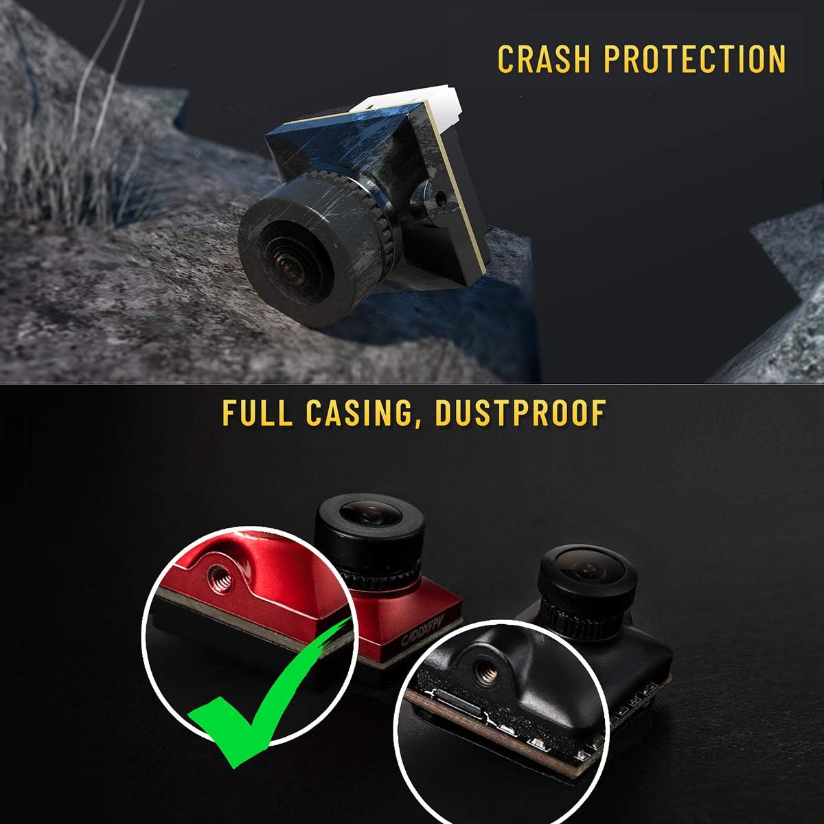 CADDX Mikro FPV Kamera Ratel 2 - Drone Racing Camera incelemesi ve fiyatı