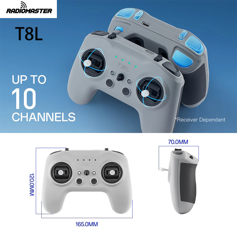 RadioMaster T8L Radyo Kontrol  - Drone Racing Transmitter incelemesi ve fiyatı