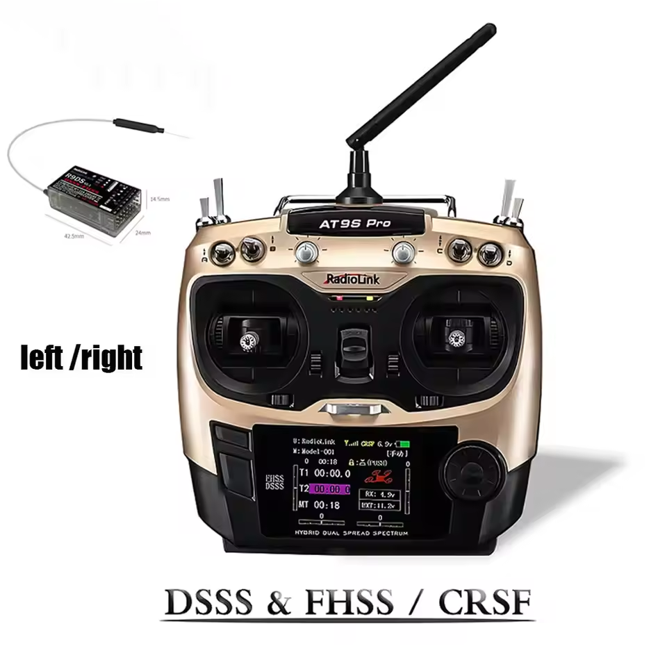 Radiolink AT9SPro 12CH 2.4G DS - Drone Racing Transmitter incelemesi ve fiyatı