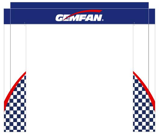 Gemfan152 * 152CM 5X5FT FPV ya - Drone Racing Flag incelemesi ve fiyatı