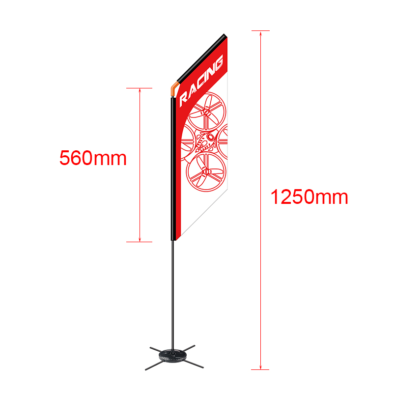 LDARC 560mm FPV Freestyle açık - Drone Racing Flag incelemesi ve fiyatı